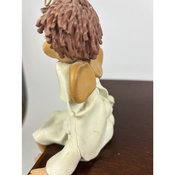 Vintage Angel Shelf Sitter 627/3000 7 In Tall - Picture 3 of 12